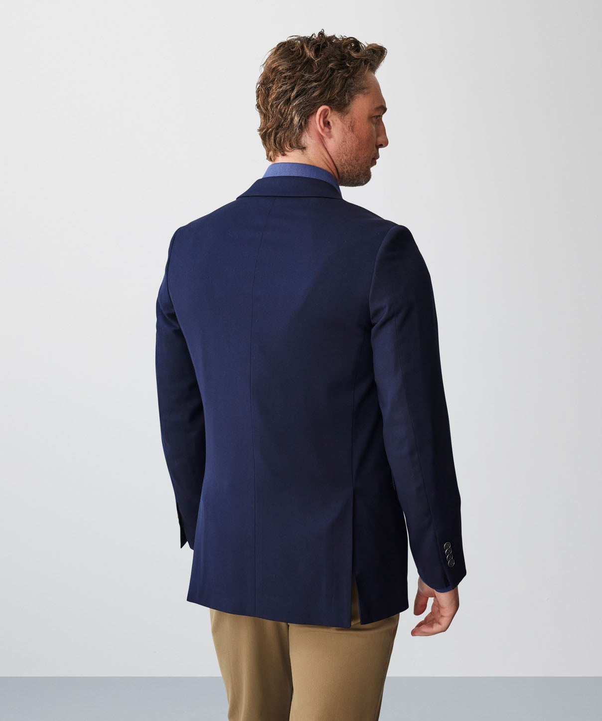 Performance Stretch Sports Jacket - Navy