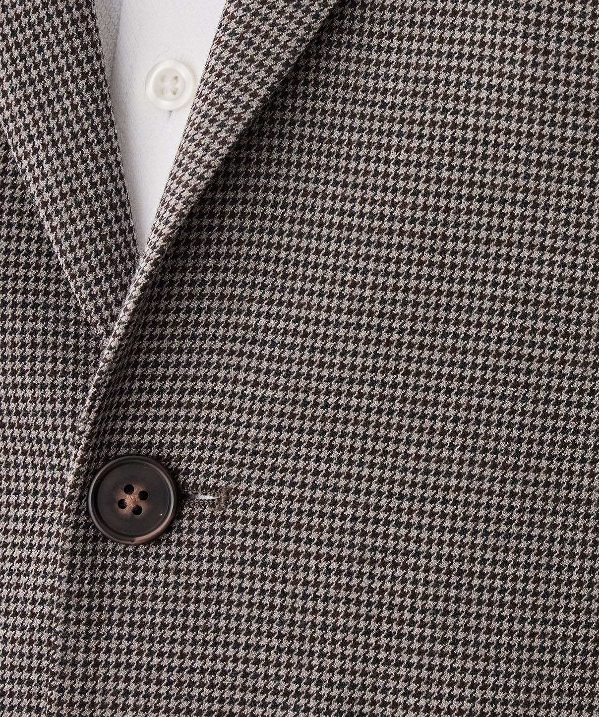 GAZFLEX Performance Houndstooth Sports Jacket - Mocha