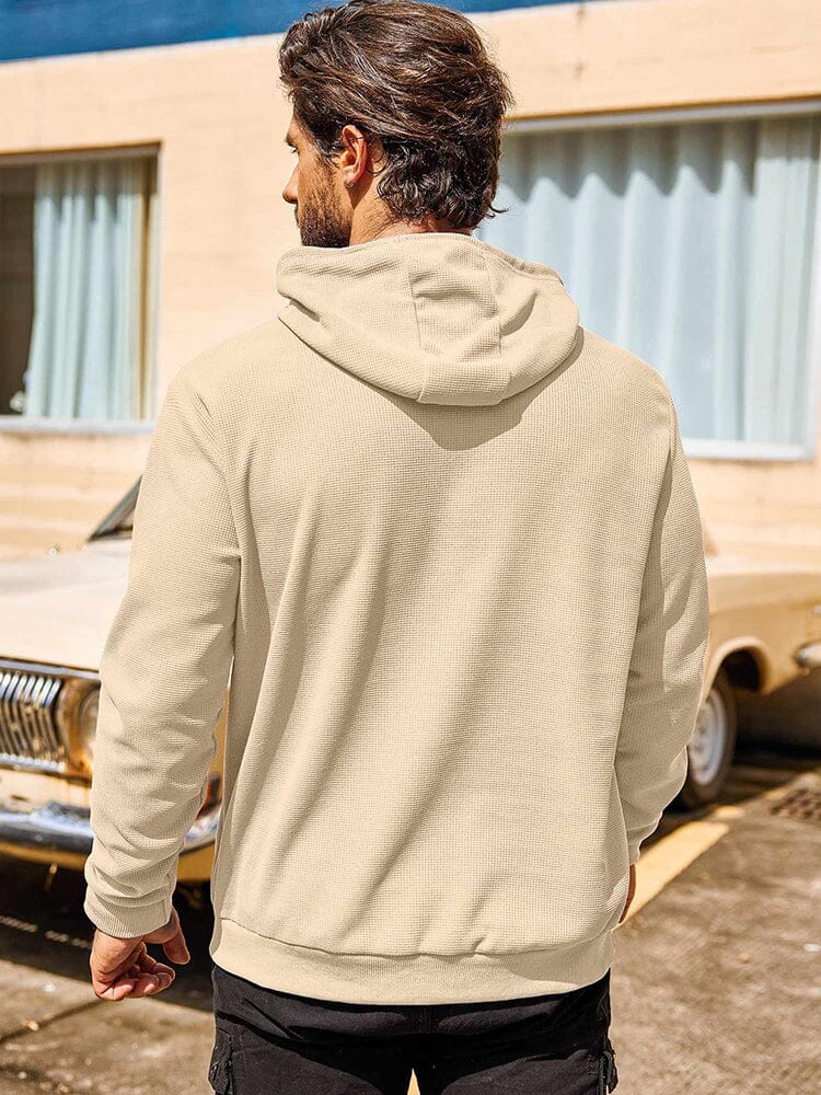 Classic Leisure Waffle Knit Hoodie (US Only)