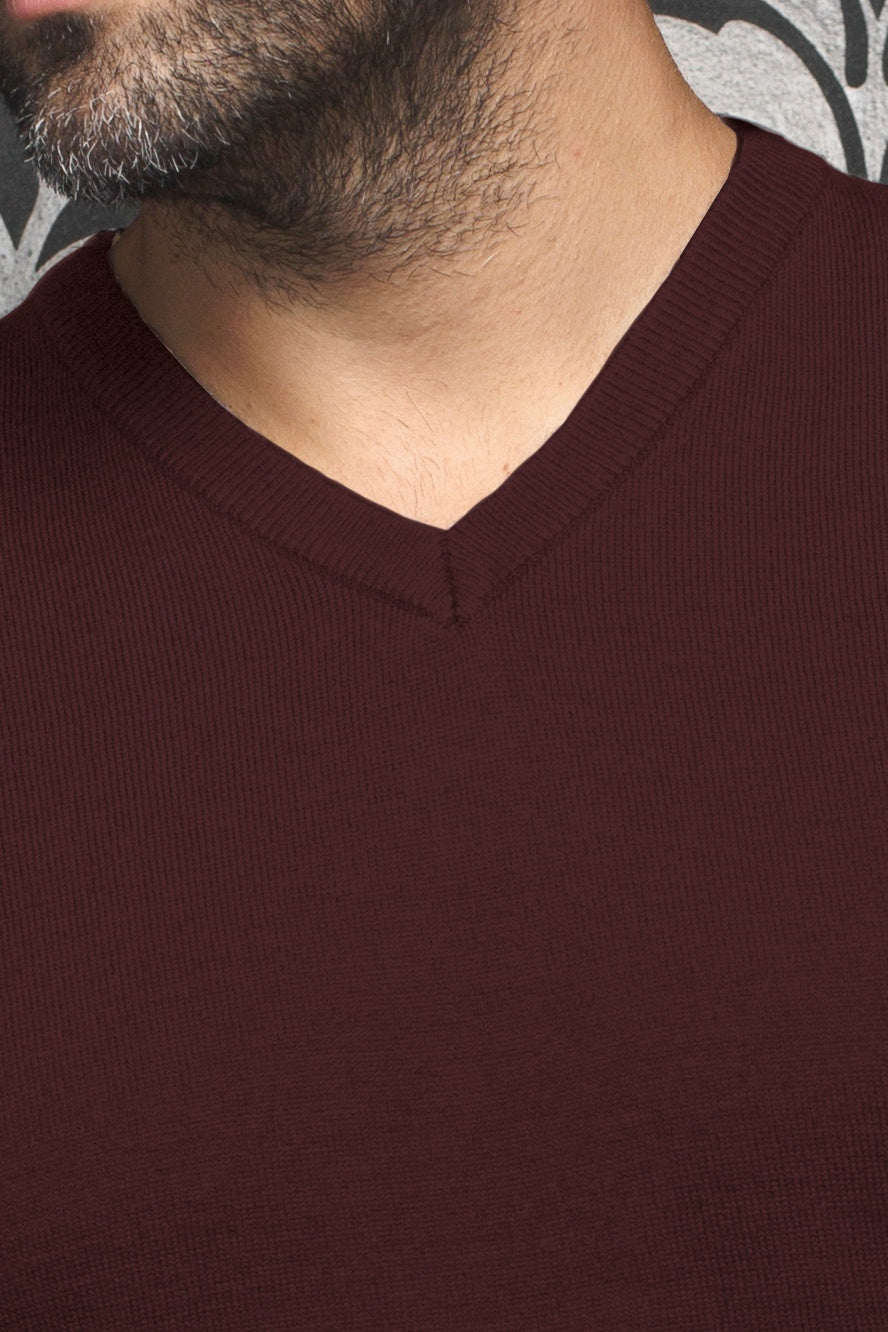 Au Noir® Sweaters | Saxony Burgundy