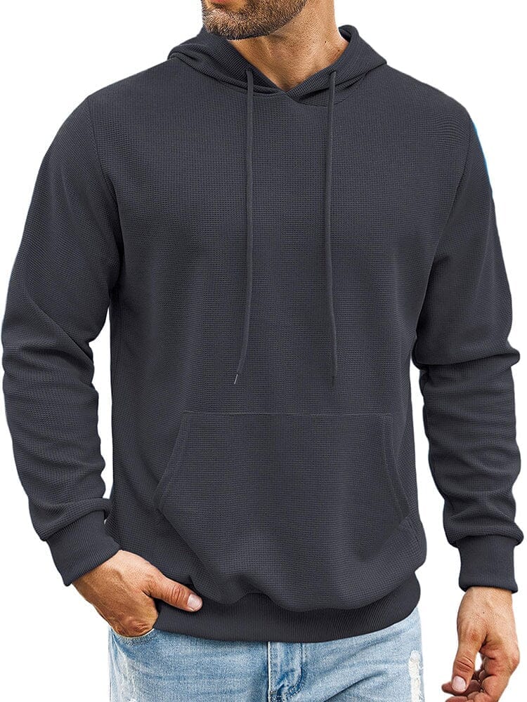 Classic Leisure Waffle Knit Hoodie (US Only)