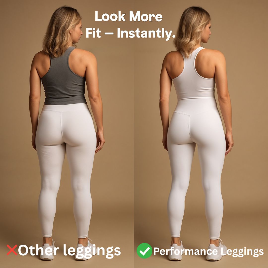 Performance Leggings with Pockets — Instantly Look More Fit
