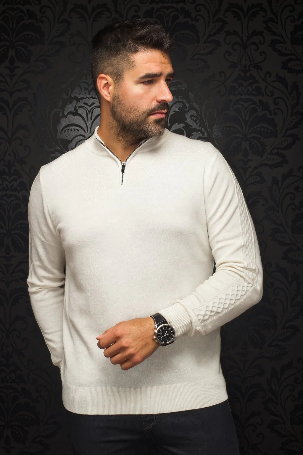 Au Noir® Sweaters | Mesta Cream