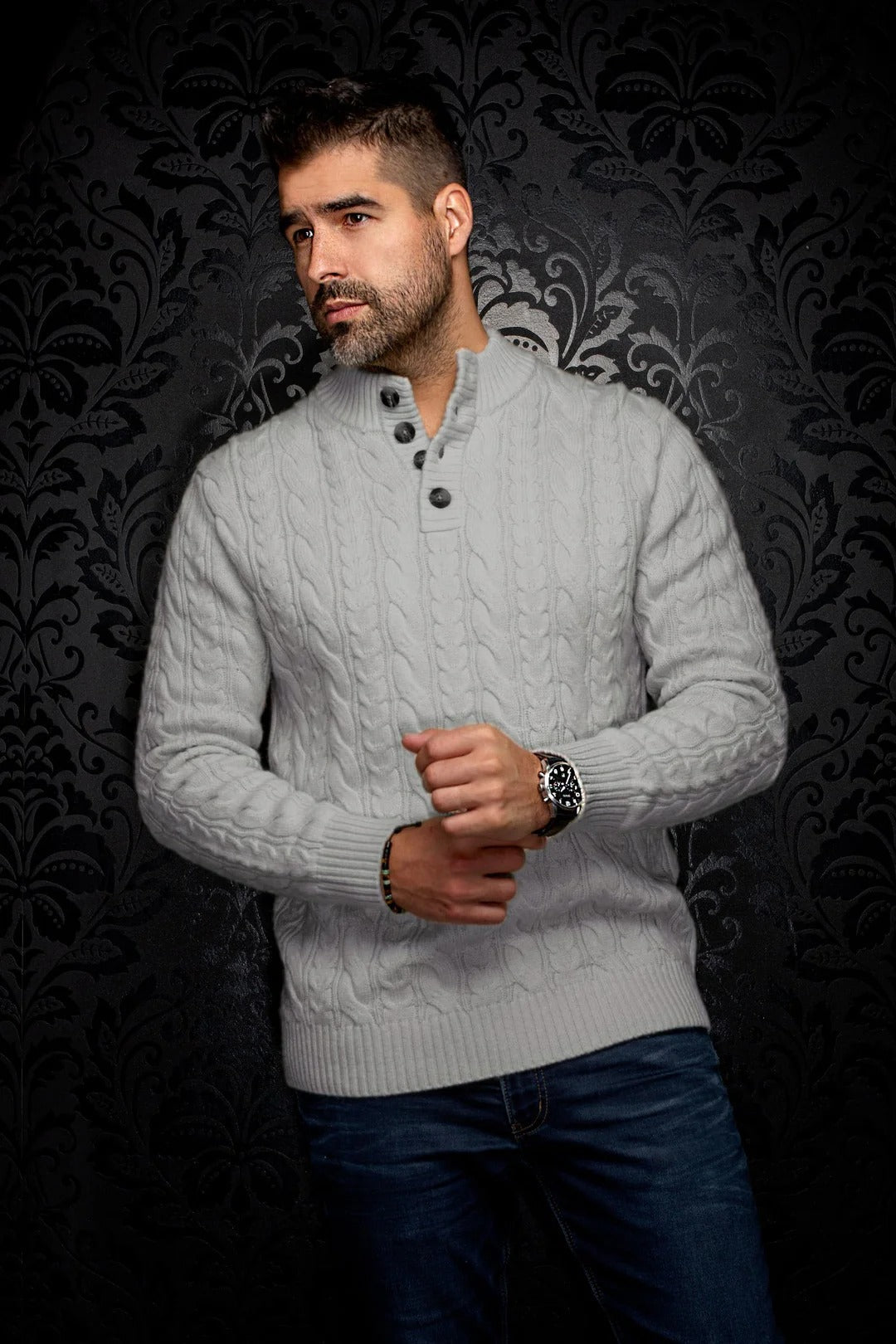 Au Noir® Sweaters | Oslo Light Grey