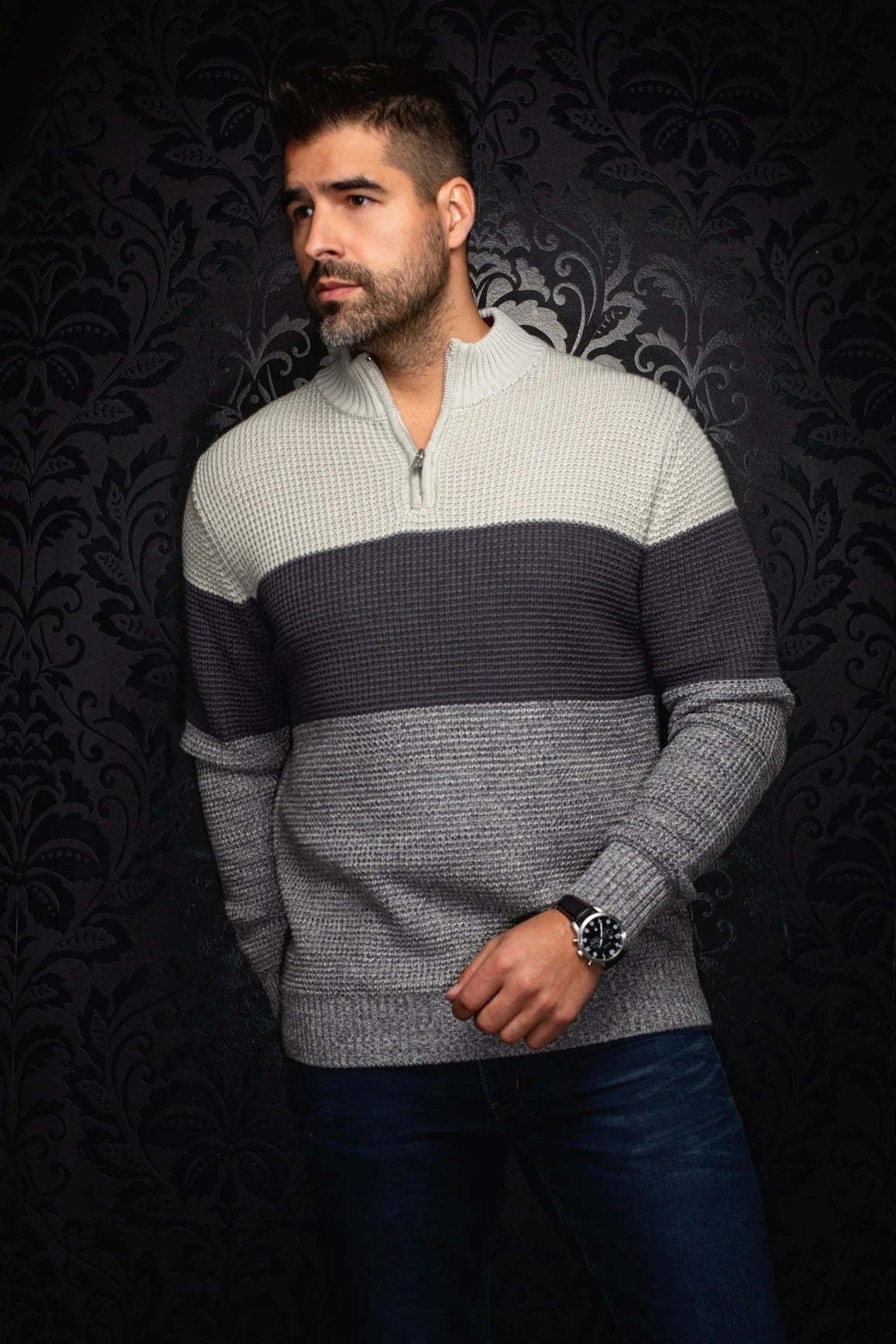 Au Noir® Sweaters | Dalvik Grey