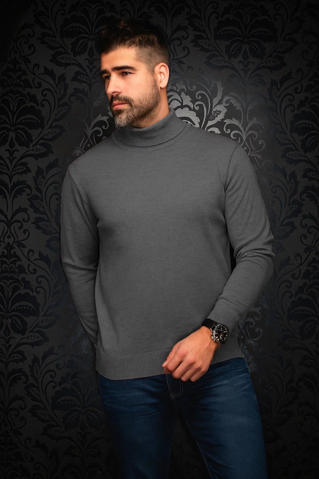 Au Noir® Sweaters | Arkanes Dark Grey